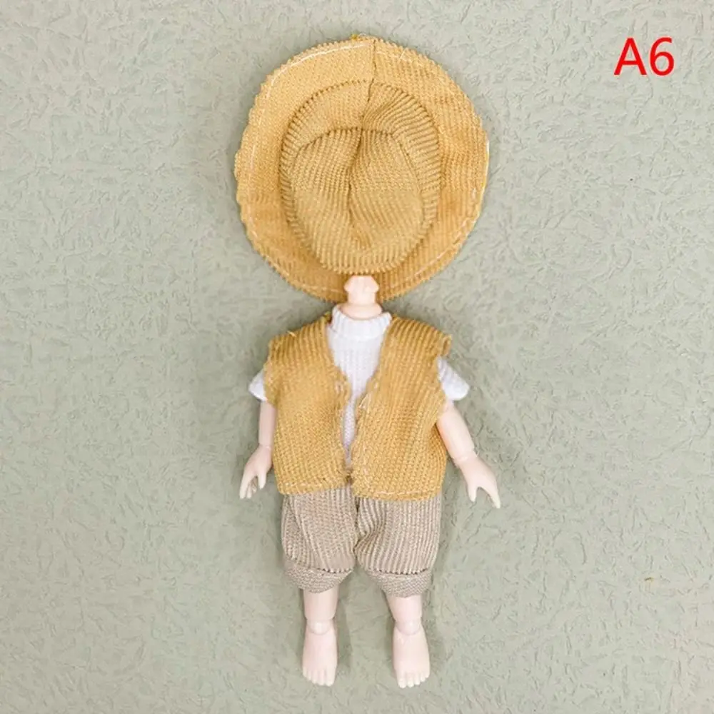 Replacement Outfit 16cm Clothes Suit Patch Sweet Skirt Winter Dressup Skirt DIY Clothing Changing Cute Clothes Set Accessory