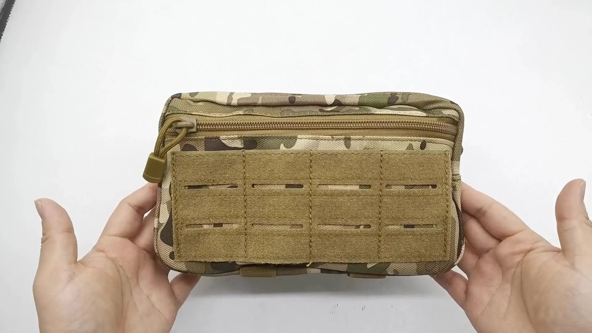 Sac De Poche Tactique Molle – EDC – Ceinture De Chasse Ou Rando – Oxford Noir