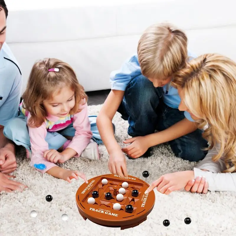 4 In A Row Game Educational Orbit Logic Board Game 2 Player Fast Strategy Track Logic Board For Fun Family Night