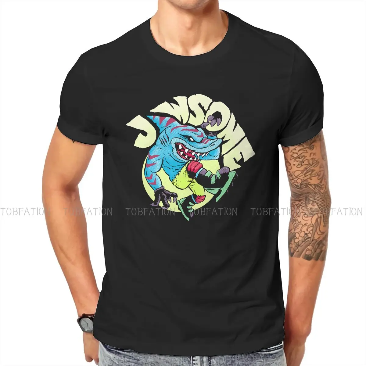 Jawsome Essential Special Tshirt Street Sharks Jab Animated Leisure T Shirt Summer Stuff For Adult
