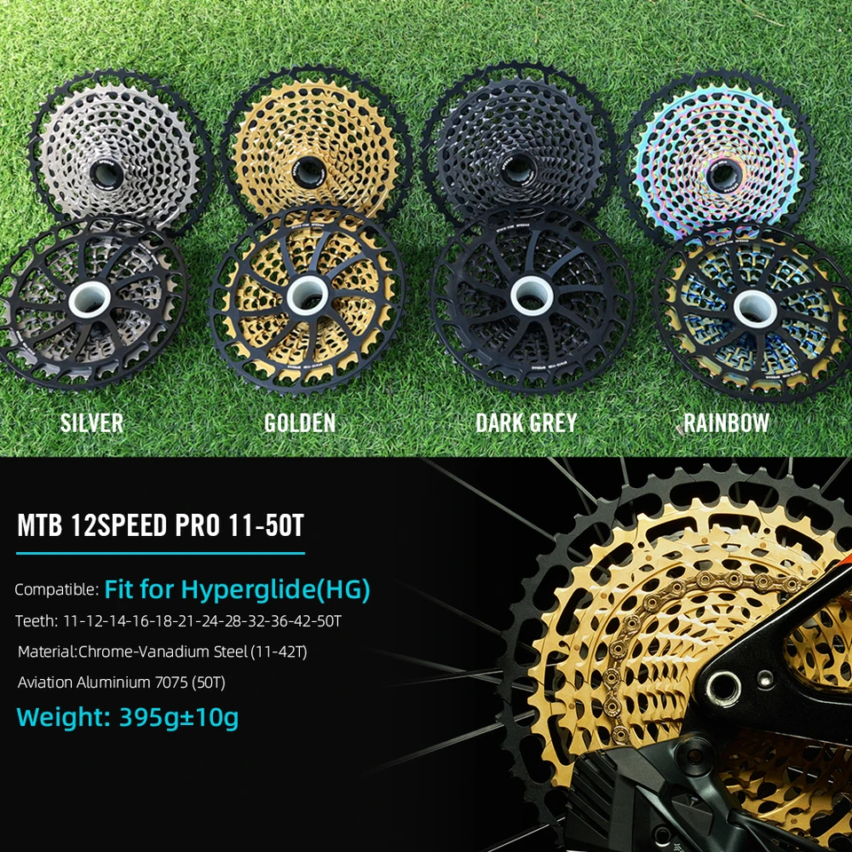 SPEDAO 12速MTBカセット 10-52T 10-50T 11-50T XD HG フリーホイール