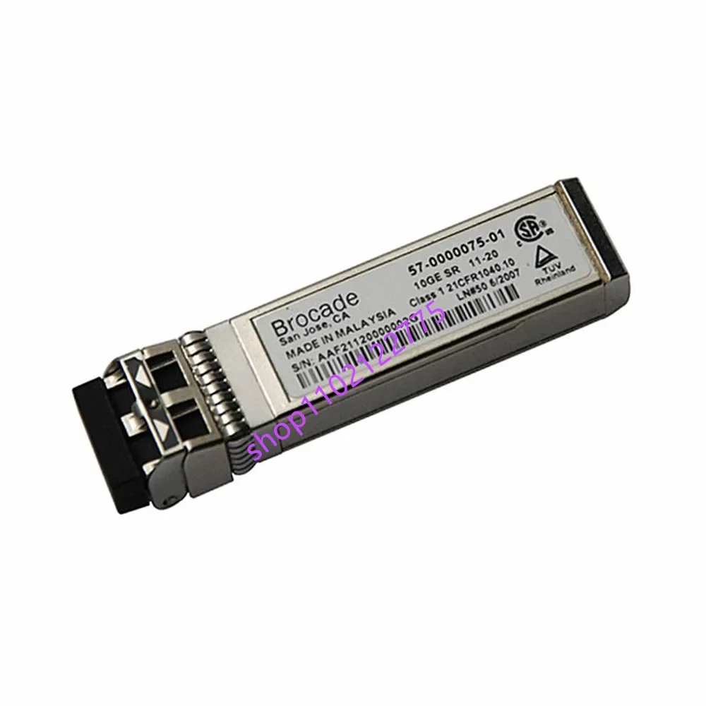 Brocade 10G Port SFP/57-0000075-01/850nm 10GB 300M SR/ Network Adapter Switch Optical Fiber Module