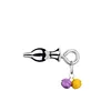 Anal Plug Double Bell Pendant Sex Toyes Lesbian Sex Toys For Woman Adult Sex Toys 1