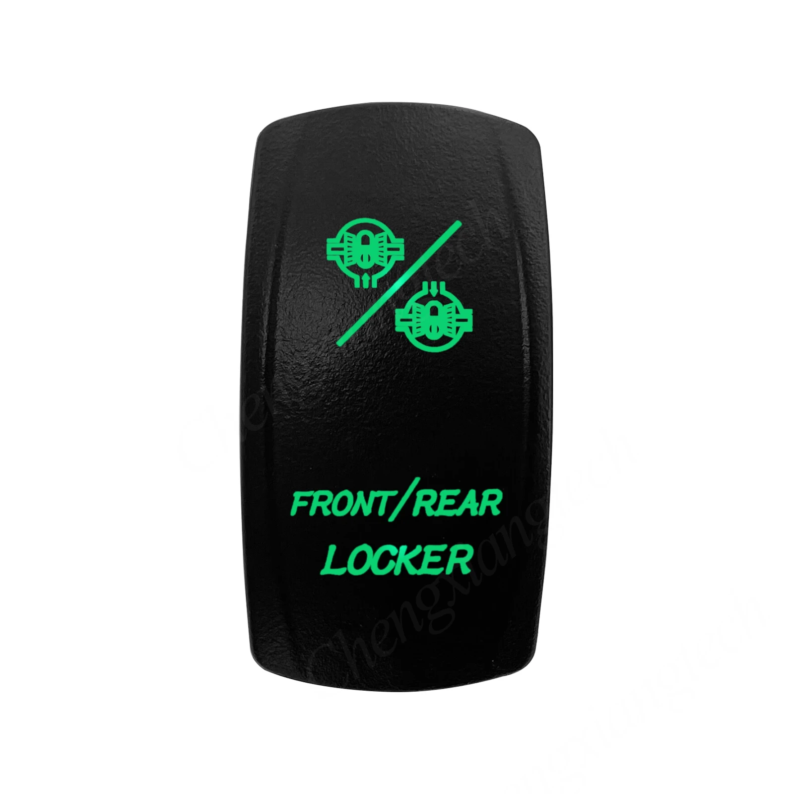 12V Verde Led 3 Posizioni Interruttore A Bilanciere Anteriore Posteriore Armadietto 7Pin Dpdt On Off Su Interruttore Per Auto Barca Arb/Carling/Narva/