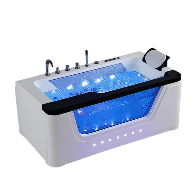 Most Popular Bathroom Professional Constant Temperature Durable Multifunctional Whirlpool Spa Waterfall Acrylic Massage Bathtub