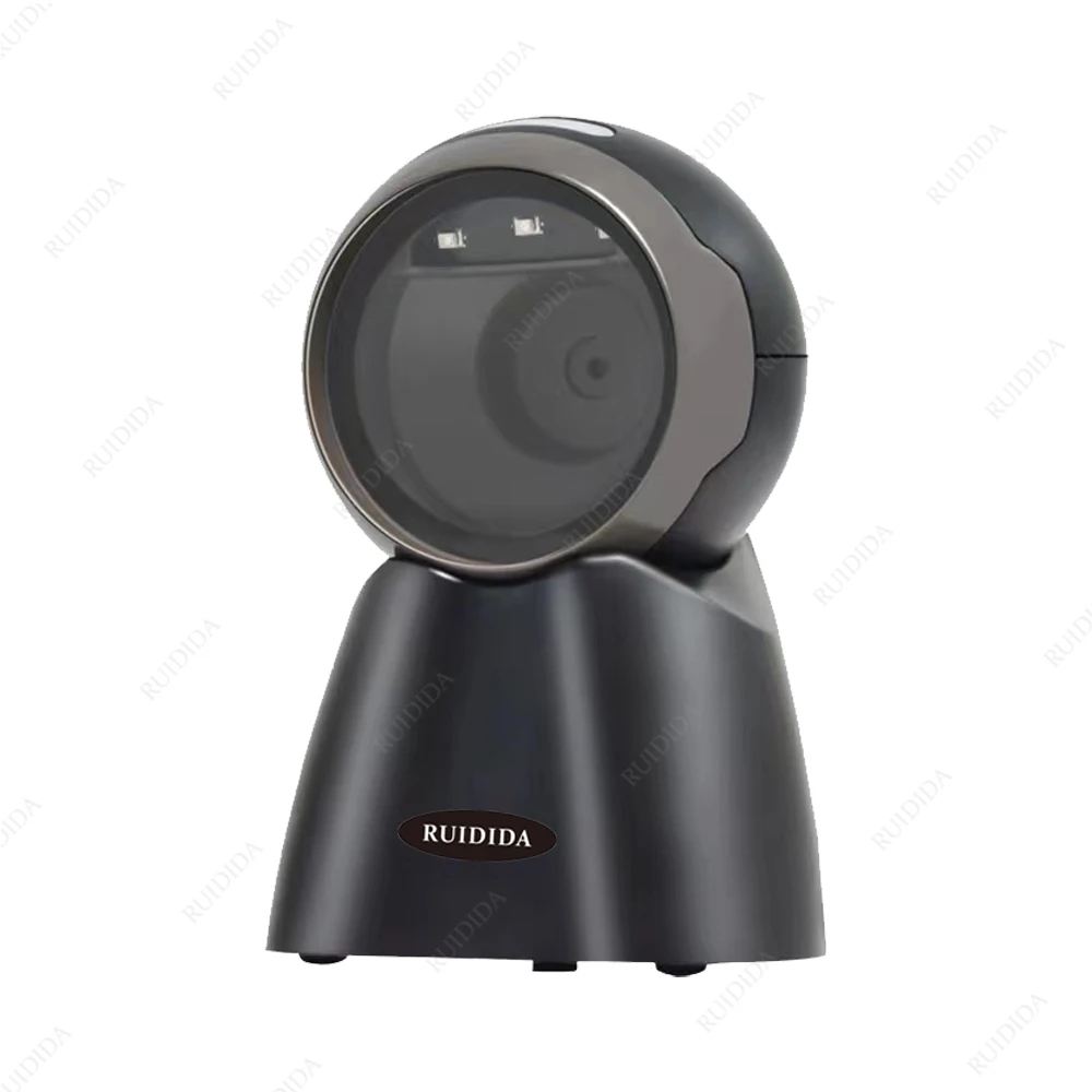 Masaüstü Eller Serbest USB Kablolu Barkod Okuyucu QR Kod Tarayıcı Platformu Otomatik Tarama Barkod Tarayıcı 1D 2D