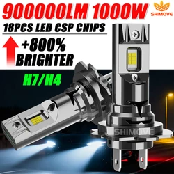 Ultra - Bright LED Canbus Headlight Bulb - 900,000 Lumens, 6000K White Light (With Fan)