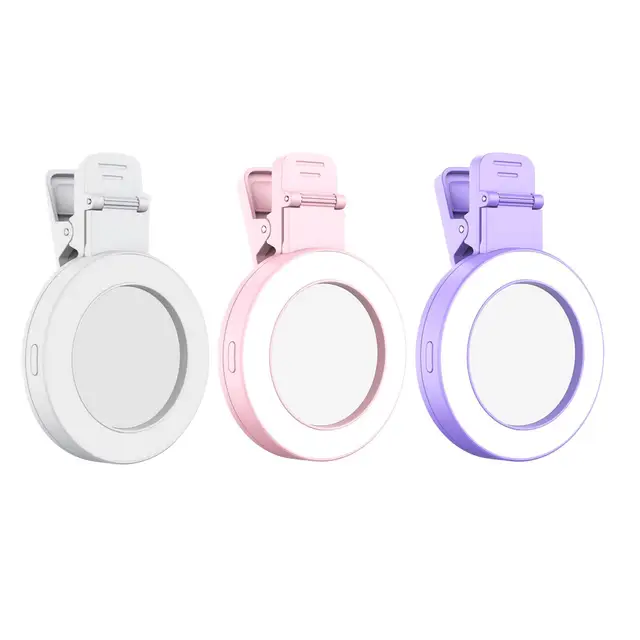 Phone Fill Light Mirror Stable Clip Phone Selfie Ring Light for Phone Camera 1 Phone Fill Light Mirror Stable Clip Phone Selfie Ring Light for Phone Camera 1