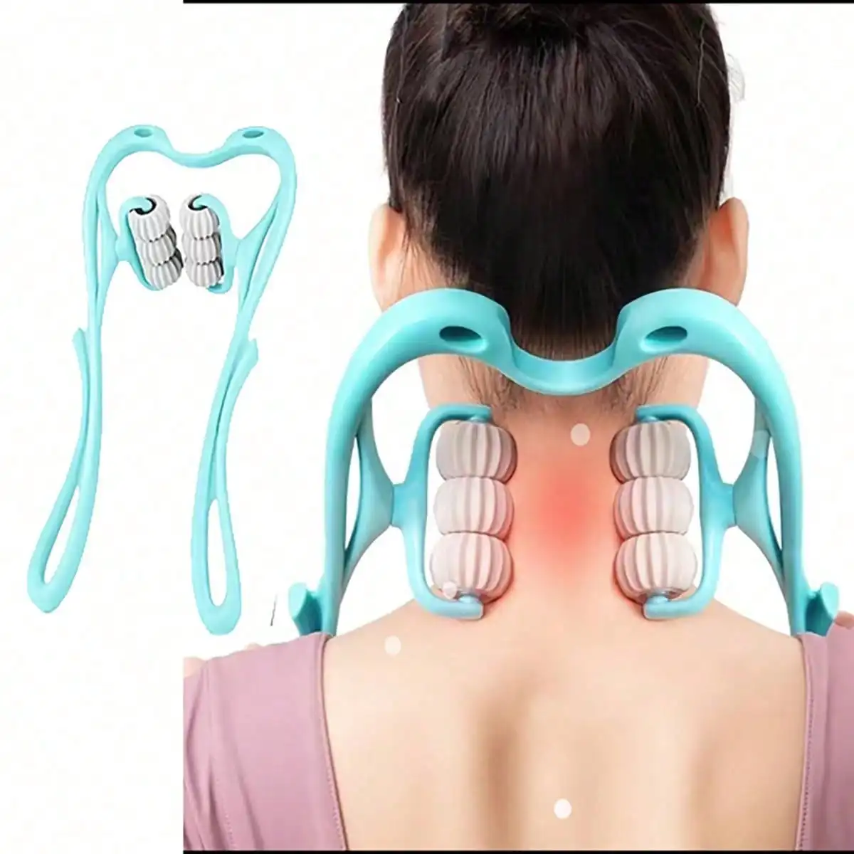 Neck Massager Body Massager Neck Massager With Strong Kneading For Comfortable And Effective Relief Of Fatigue In The Whole Body Suitable For Home Use