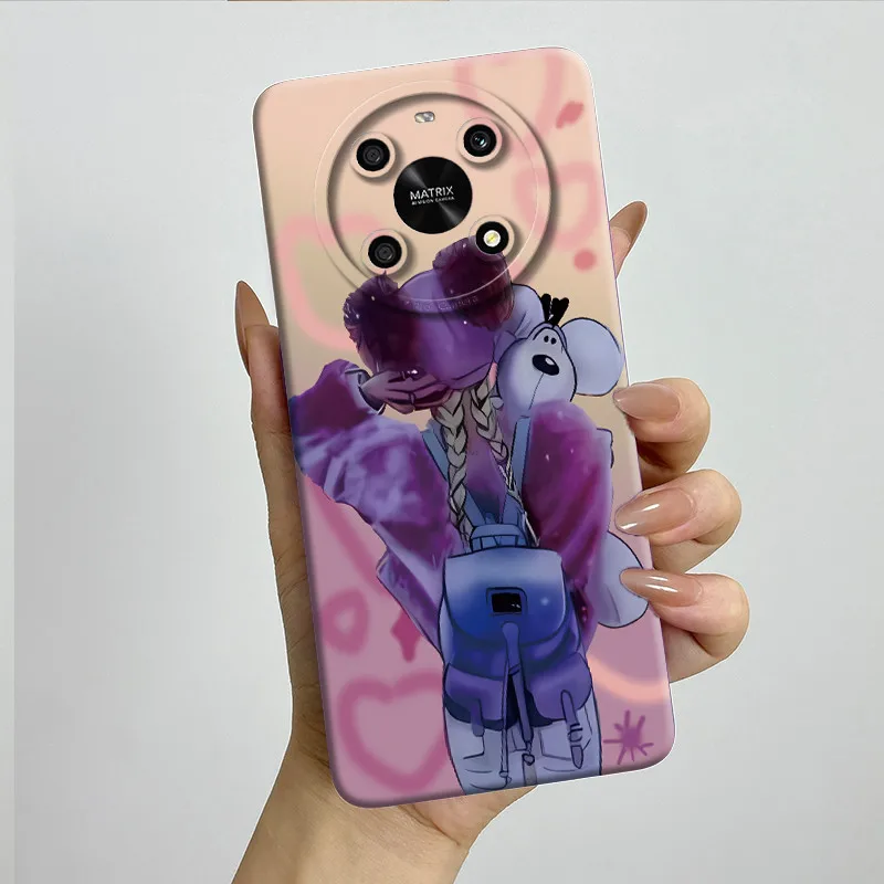 Sweet Painted Soft Silicone Phone Case - Cute Printed Design Cover