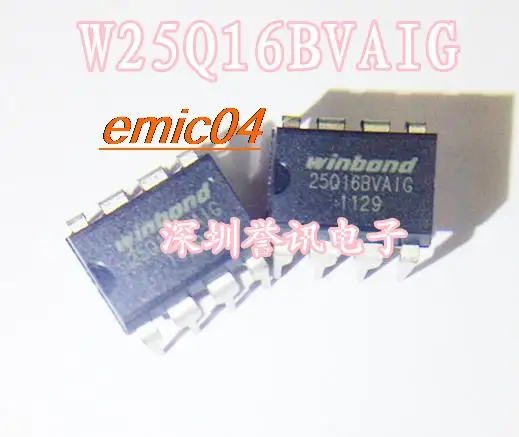 

Original Stock W25Q16CVDAIG WINBOND 25Q16CVAIG