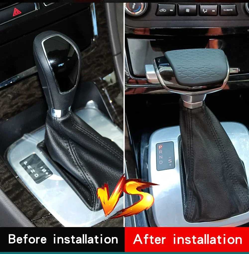 Gear Shift Knob head Shifter Lever For Ford Mondeo Mk4 Focus 2 3 S Max Fiesta ev