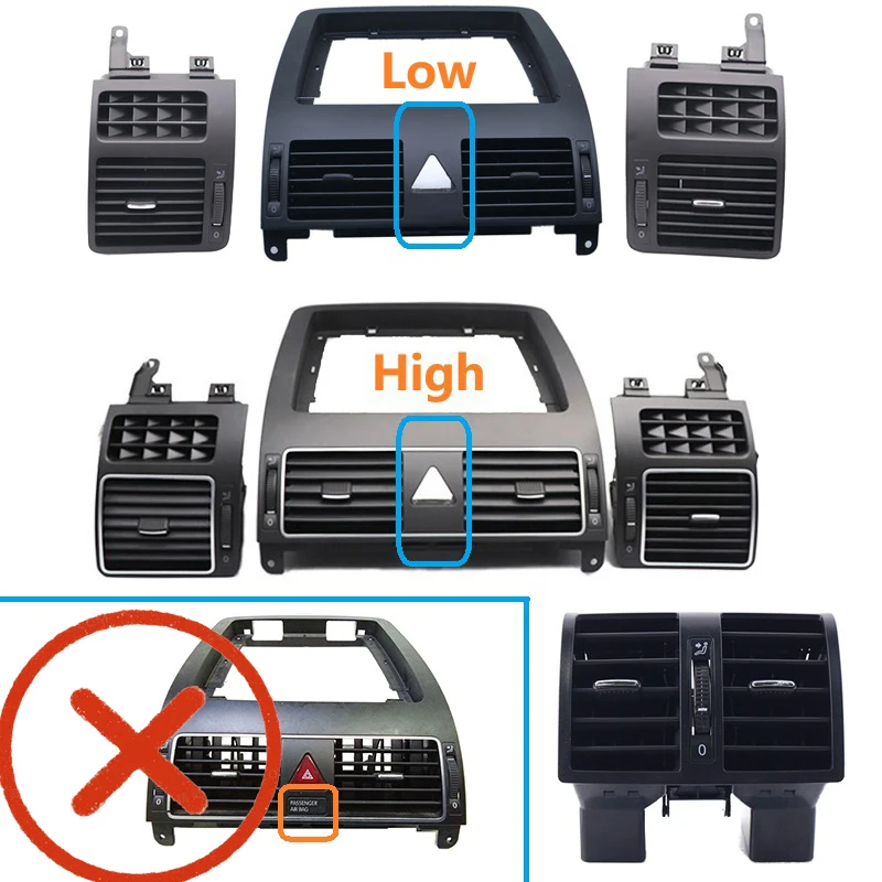 AZUGA Tappetini Auto In Gomma Su Misura Per VW Touran I (2003-2010) E Touran II (2010-2015) - Set Da 4 Pezzi Con Bordo Rialzato