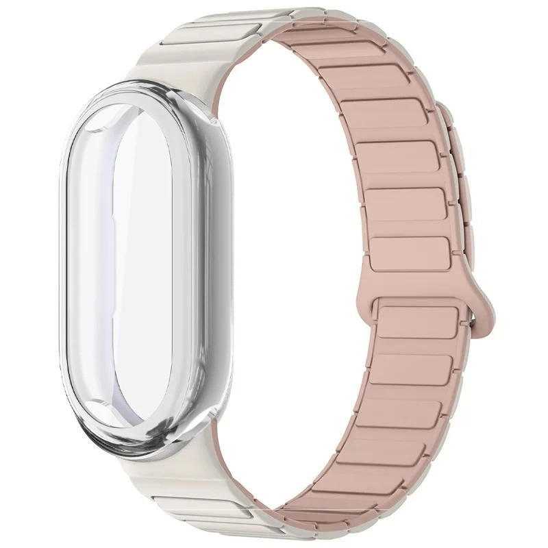 Magnetic Silicone Strap with TPU Bumper Case