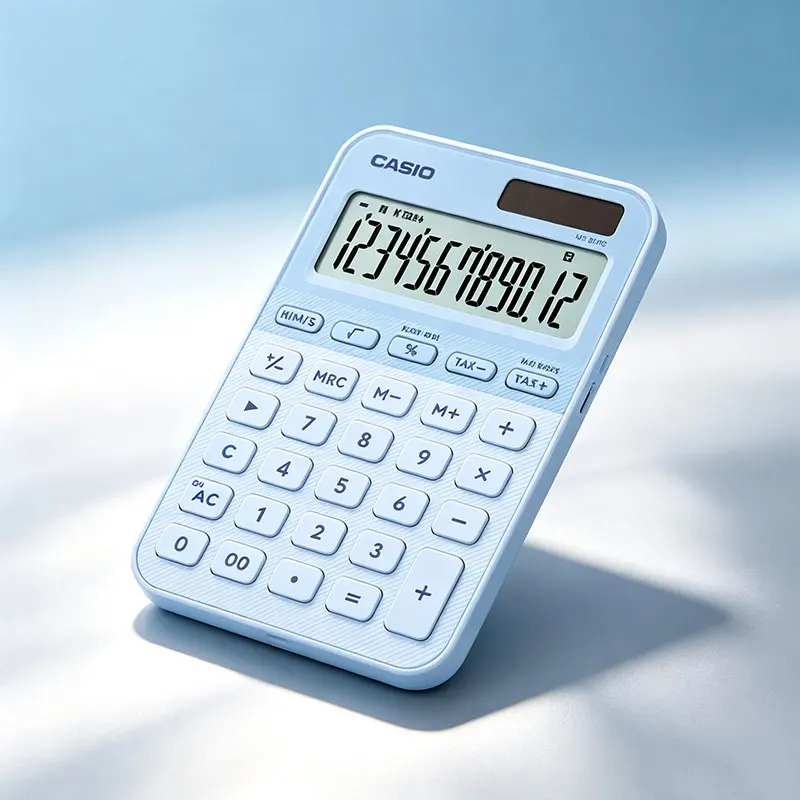 Miniature Quick-Bounce Calculator - Perfect for Travel and Everyday Use
