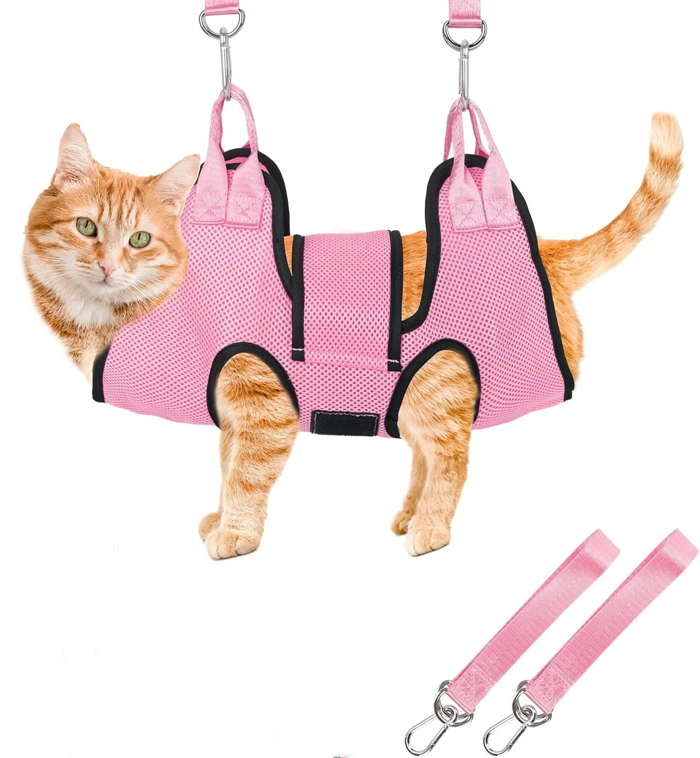 TONG Cat Holder for Grooming Pet Hammock Restraint Bag for Cleaning Pet Grooming Supplies for Dogs Cats Bathing Nail Clipping 5