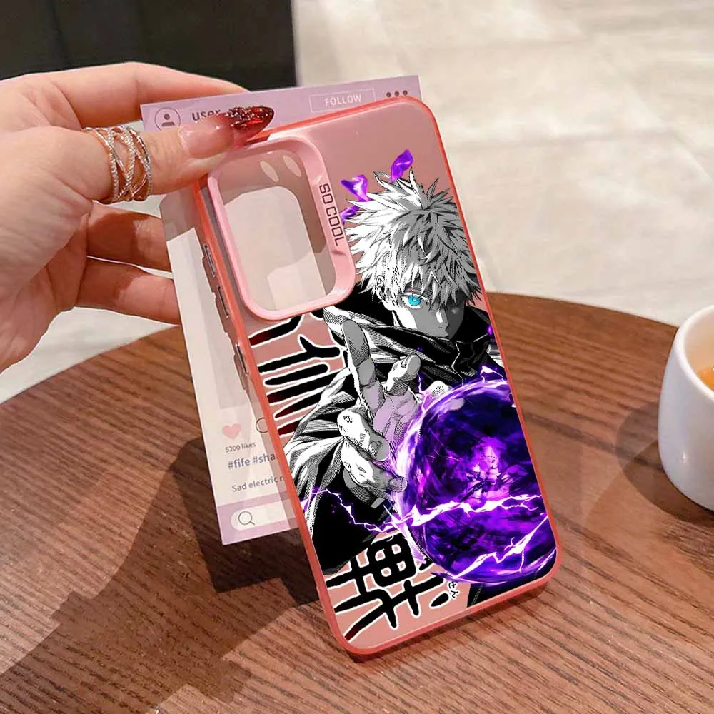 Colorful Gojo Satoru Phone Case - Handsome Jujutsu Kaisen Design