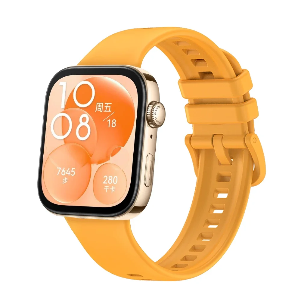 Colorful Silicone Strap with Buckle