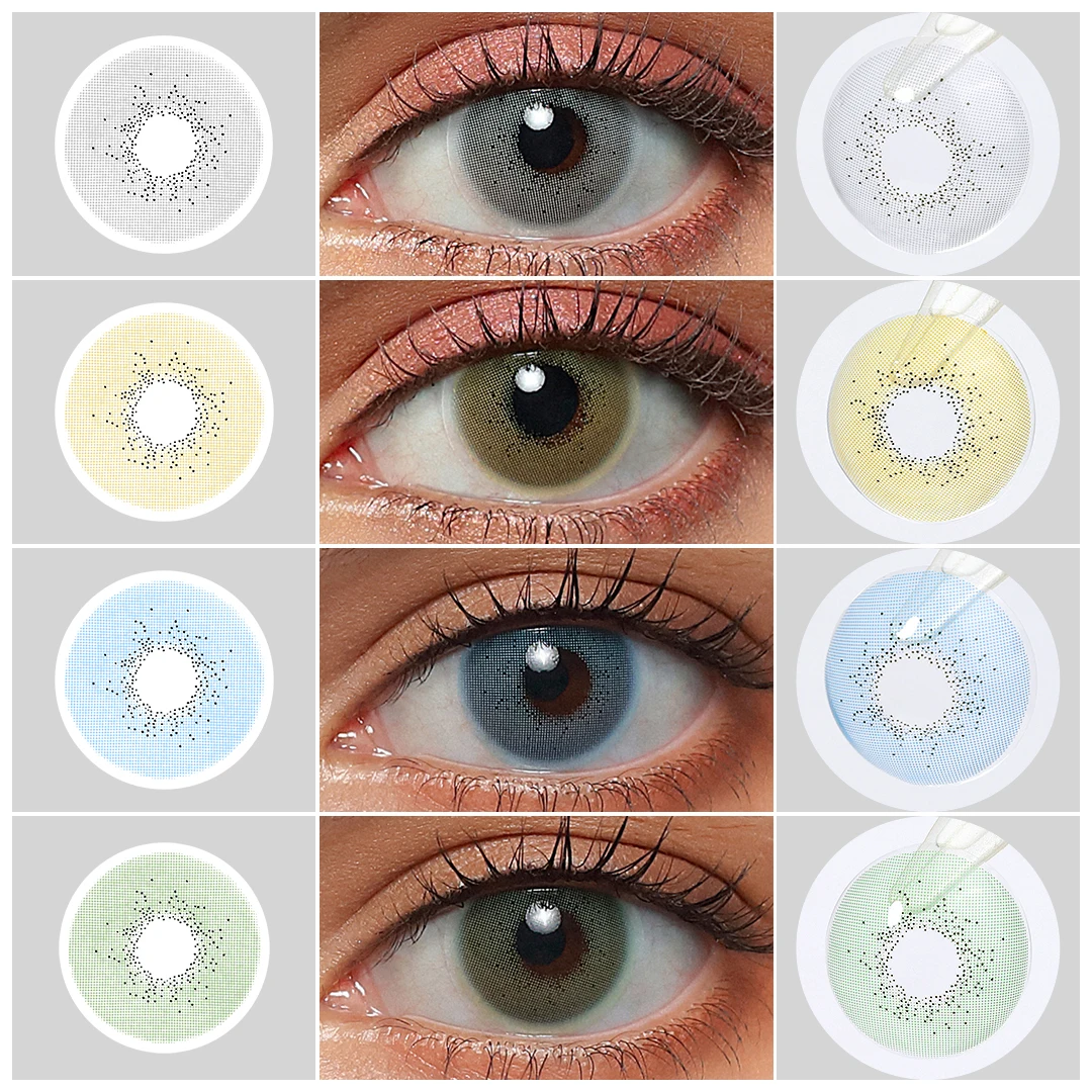 Magister Color Lens for Eyes 1 Year Natural Eye Color Lens Cosmetic