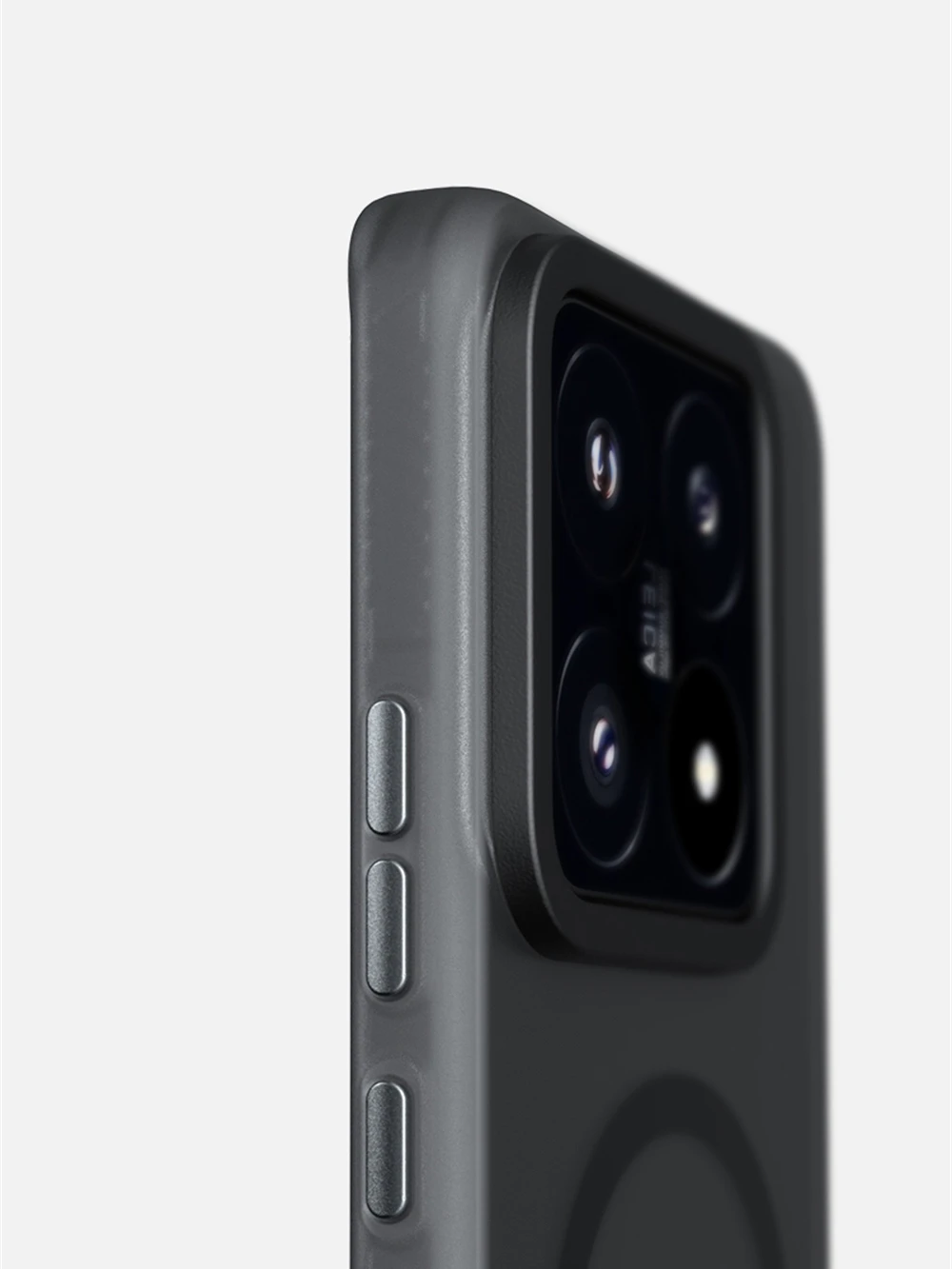 Luxury Matte Translucent Magnetic Wireless Charging Shockproof Armor Case