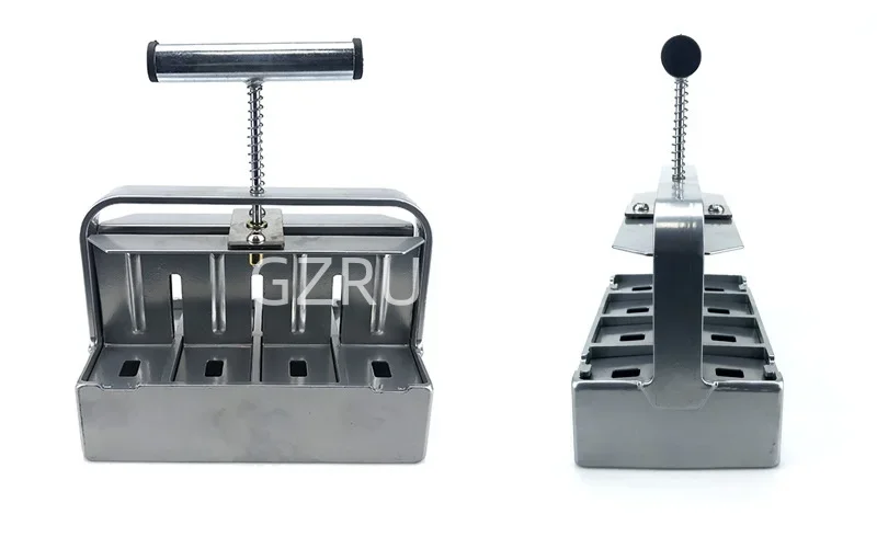 Double - deck Handheld Seedling Soil Block Maker 2 - Inch Soil Blocking Tool for