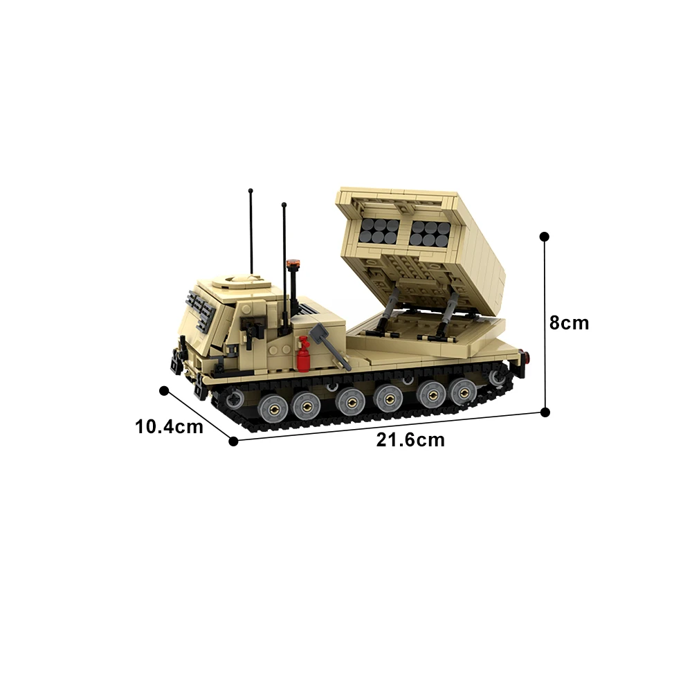 【ファッション通販】 Vehicle Armored MLRS M270 Army US Building Military Block その他