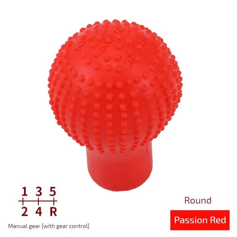 jingyuqin 5 Color Universal Gear Collars SD Antislip Soft Silicone Truck Car Gear Shifter Lever Knob Cover