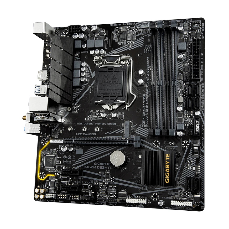 CPU Intel i5-10400+B460M Pro4 Amazon.com: ASROCK B460M PRO4 Supports 10th Gen Intel® Core