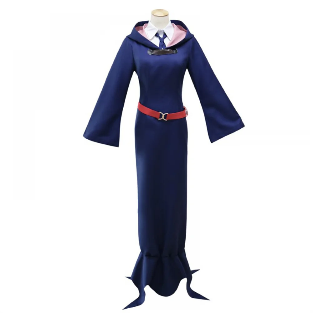 thumbnail image 1 of Disfraz de la Academia de Cosplay de Anime Kagari Lotte, uniforme, traje de Sucy Manbavaran Akko, traje de demonio para Carnaval de Halloween, 1 of 5