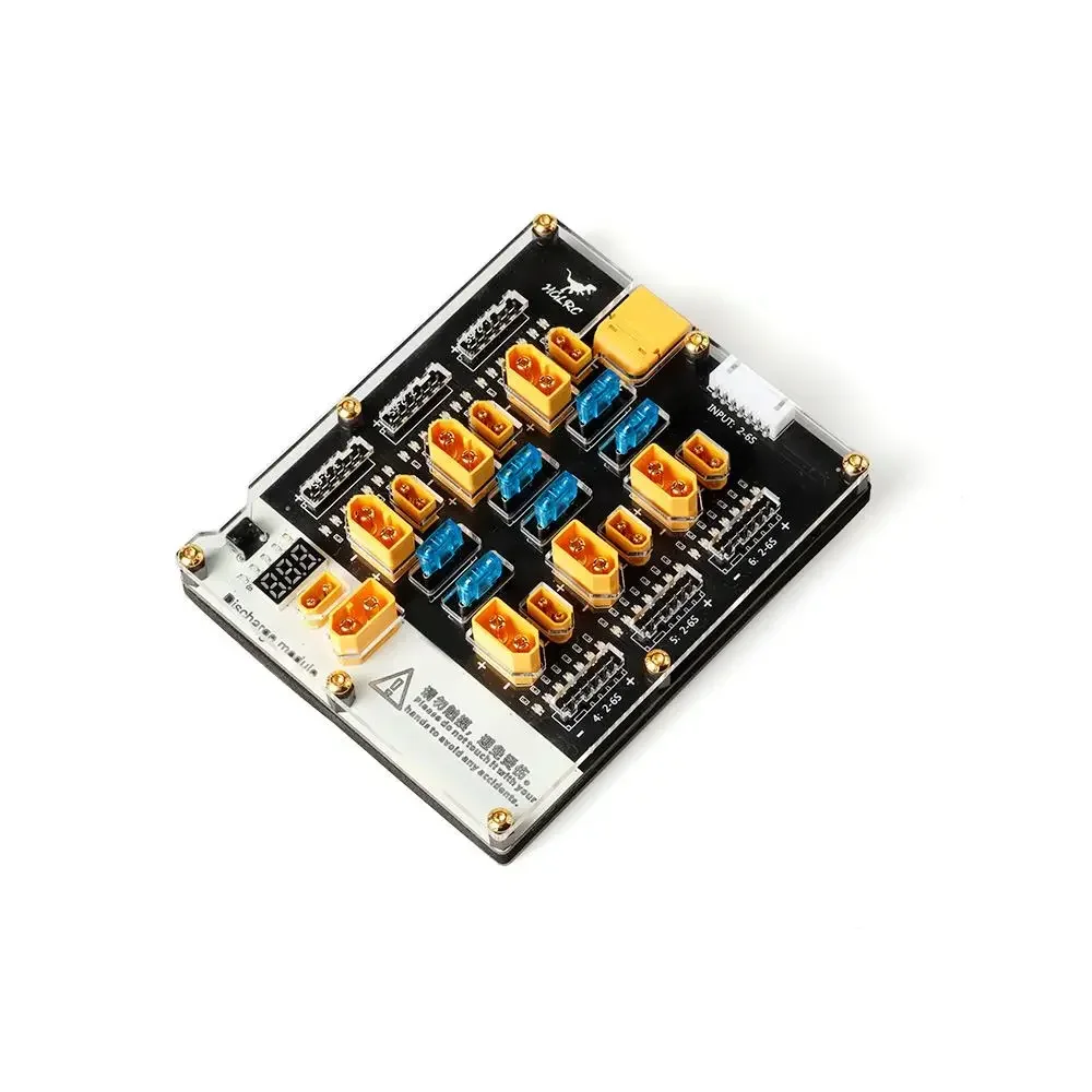 Détail des ports de charge du Thor Pro 40A XT60/XT30 pour batteries LiPo 2-6S