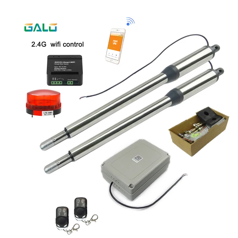 300KG Automatic Swing Gate Opener Home Security Kit