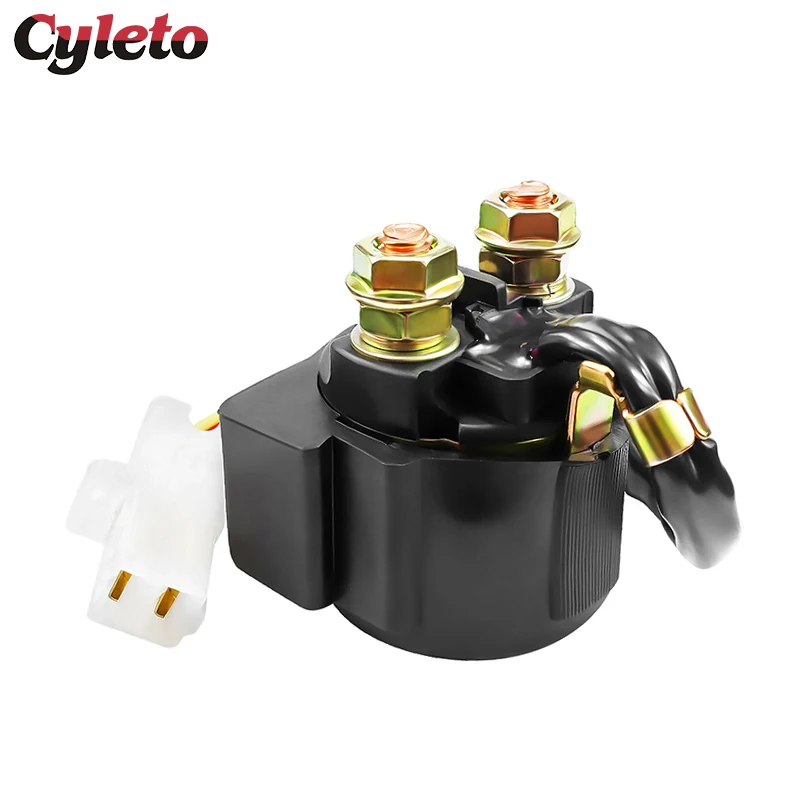 Relè Solenoide Avviamento Moto 1/2 Pezzi Per Yamaha Xc180 Riva Xc200 Xs360 Xs400 Maxim Xs500 Xs650S Xs750 Xs850 Xs1100 Venturer