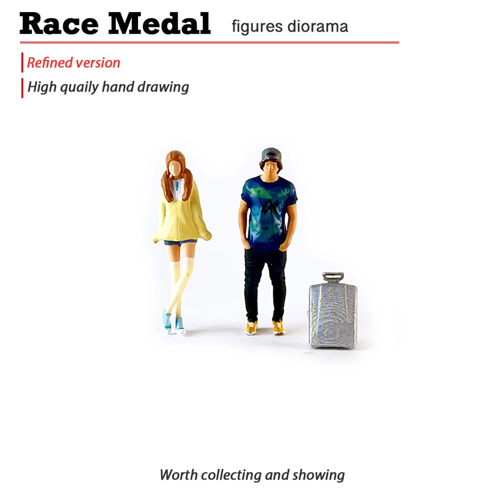 컨버스 슈즈 소녀 트렌드 소년 미니어처 인형 모델 핸드 홈 빌딩 장면 탁상 장식, 1:64