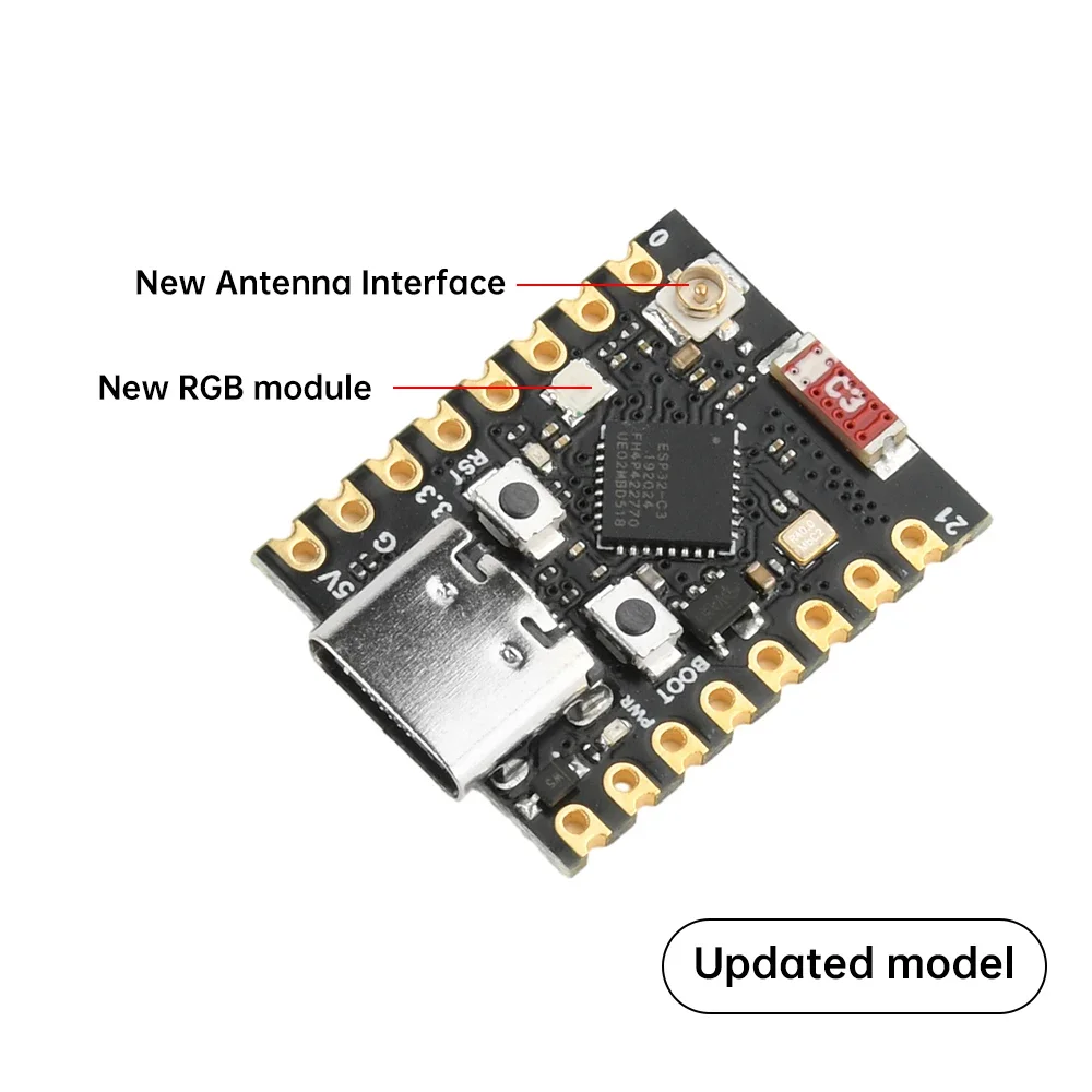 รูปสินค้า ESP32-C3 บอร์ดพัฒนา WiFi Bluetooth ขนาดเล็ก