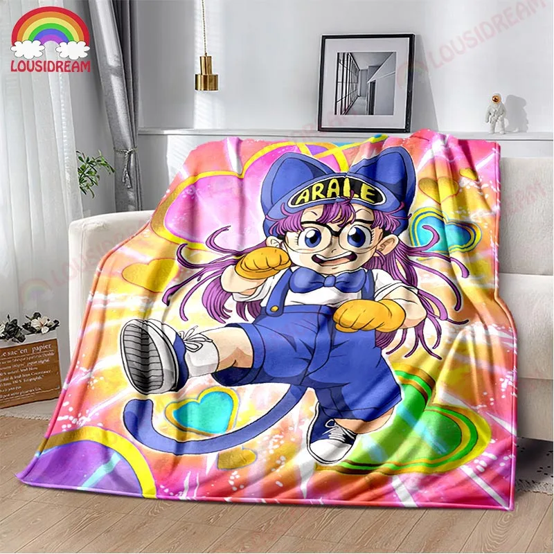 

Симпатичное аниме одеяло DR S-Slump A-Arale супер мягкое мультяшное кавайное одеяло для путешествий постельное белье диван одеяло для кровати подарок на день рождения