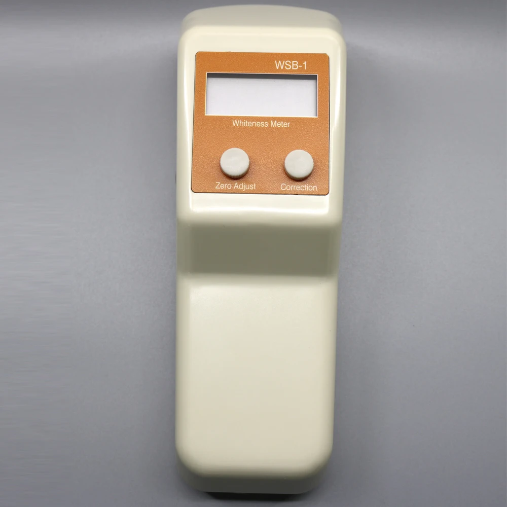 WSB-1 Handheld Digital Whiteness Meter Glossmeters Adopting big-screen highly transparent LCD display