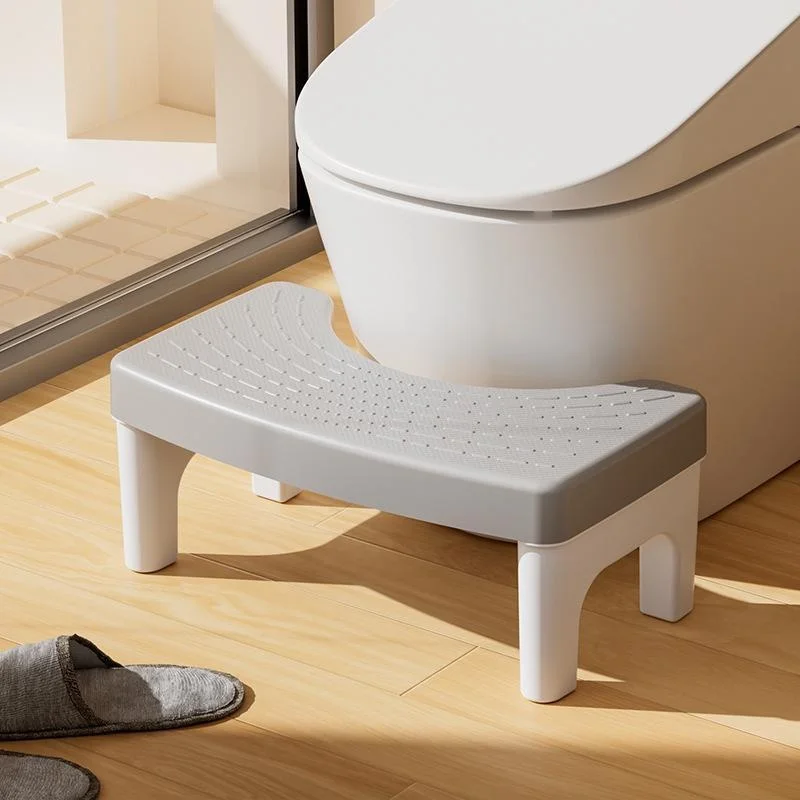 Anti-slip Toilet Stool Squatty Potty Toilet Footstool Bathroom Tools for Pregnant Woman Children Adult Men Old People Toilet Squat Stool Step Stool