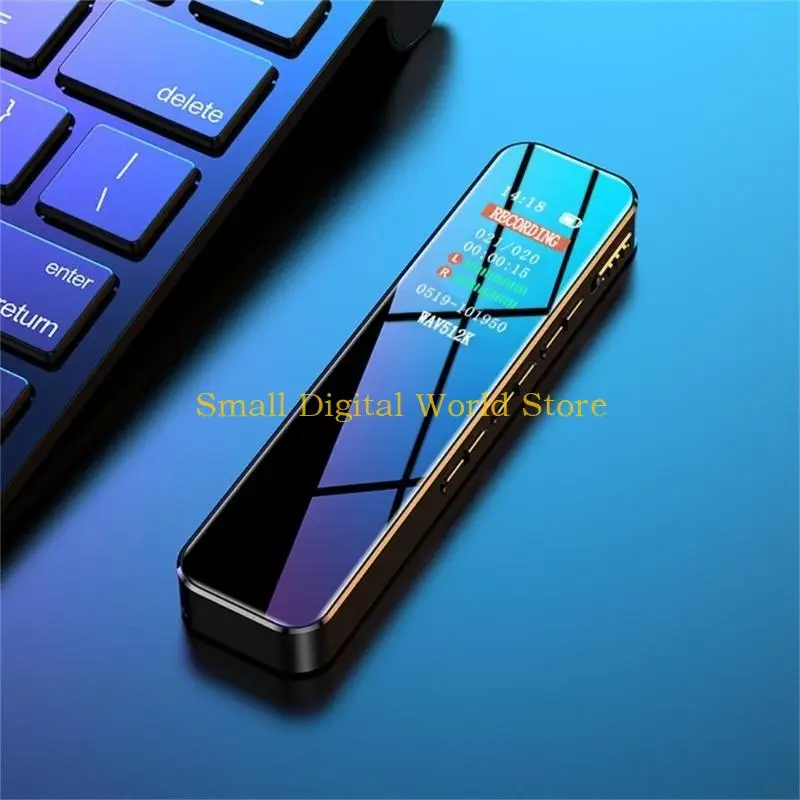 77UB 비즈니스용 소음 감소 기능이 있는 편리한 64GB USB 디지털 음성 녹음기 MP3 플레이어