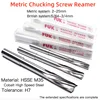 1pcs Japan FUK-HK HSSE M35 H7 Metric Chucking Screw Reamer Square Head Reamer 2 3 4 5 6 7 8 9 10- 25mm Machine Reamer 1
