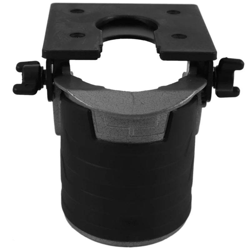 BHBD-Adjustable Balance Trimmer Base Shield Wood Work Shank Trim Router Edge Molding Metal + Plastic Power Tool Parts 8.9X8.9Cm