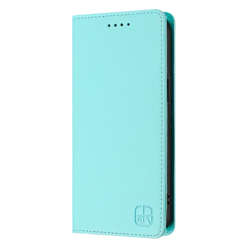 Premium Magnetic Leather Wallet Flip Case - Elegant Phone Back Cover