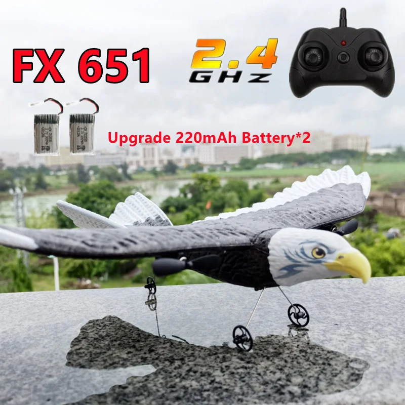 Wingspan Eagle Aircraft RC Plane Fighter Radio Control Remote Control Hobby Glider Airplane Foam Boys Toys for Children