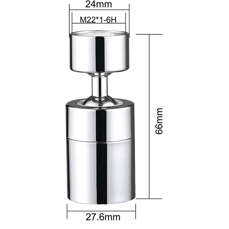 Faucet Aerators Head faucet aerator Anti Splash Filter Faucet 22mm Movable Kitchen Tap Water Saving Nozzle Sprayer 3-Colors 1PC