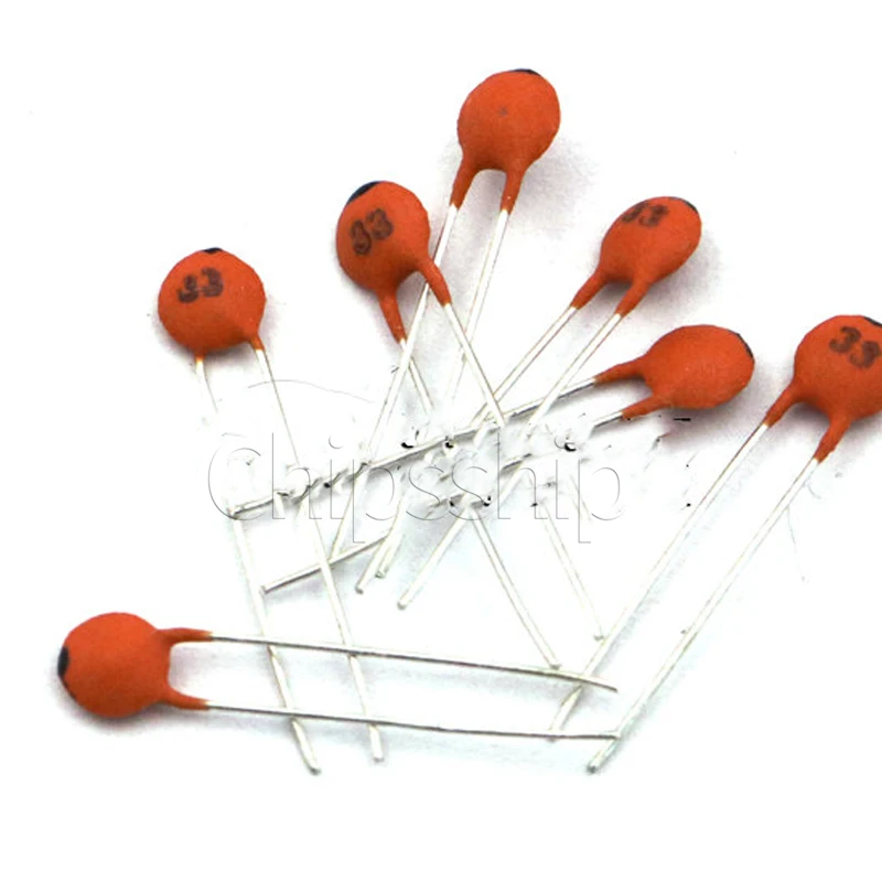 

Porcelain Capacitor 33PF 50V 33P Porcelain Capacitor (100 PCS)