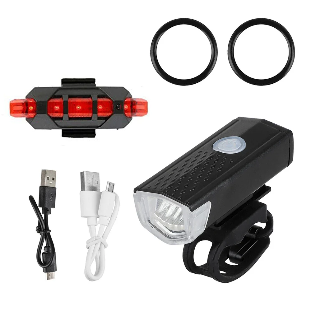 ตัวเลือกสินค้า ไฟท้ายจักรยาน LED กันน้ำ USB ส่องสว่างปลอดภัย