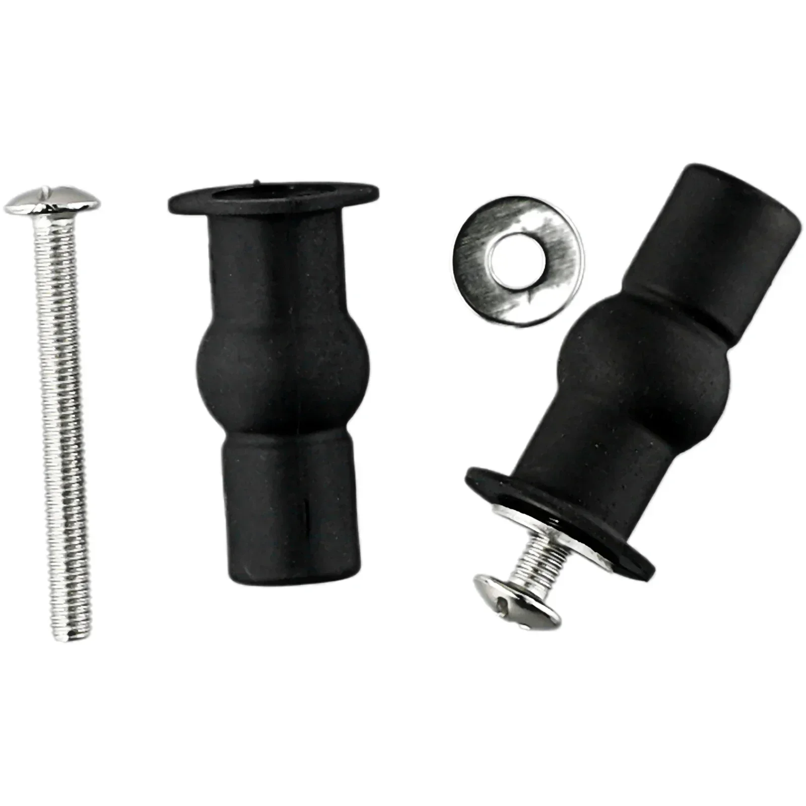 Toilet Seat Accessories 2pcs Toilet Seat Screws Nut Cover Lid Top Fixing Blind Hole Fitting Kits Bathroom Accessories Replacement Toilet Seat Screws