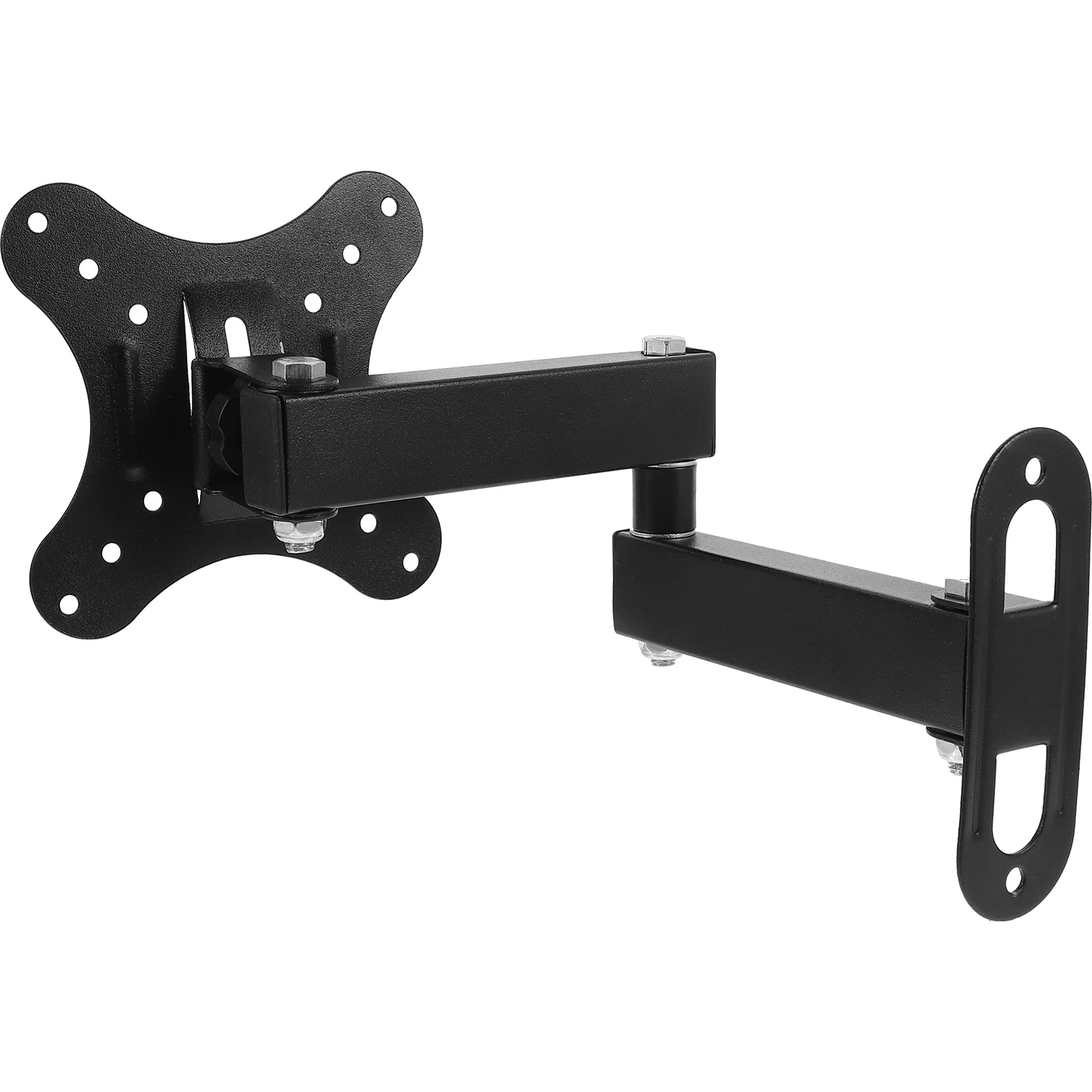 TV Monitor Wall Mount Bracket Adjustable TV Screen Bracket Retractable TV Screen Holder For 14-24 Inches TV Floating Tv Stand