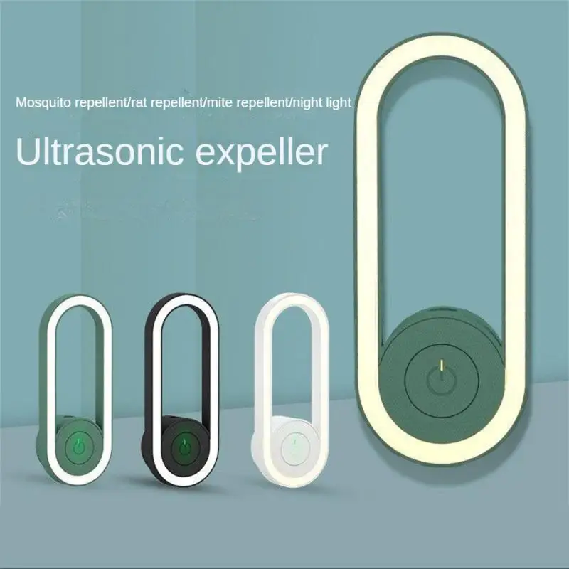 Home Night Light Ultrasonic Electronic Mosquito Repellent Household Repellent Lamp Electronic Mosquito Lamp