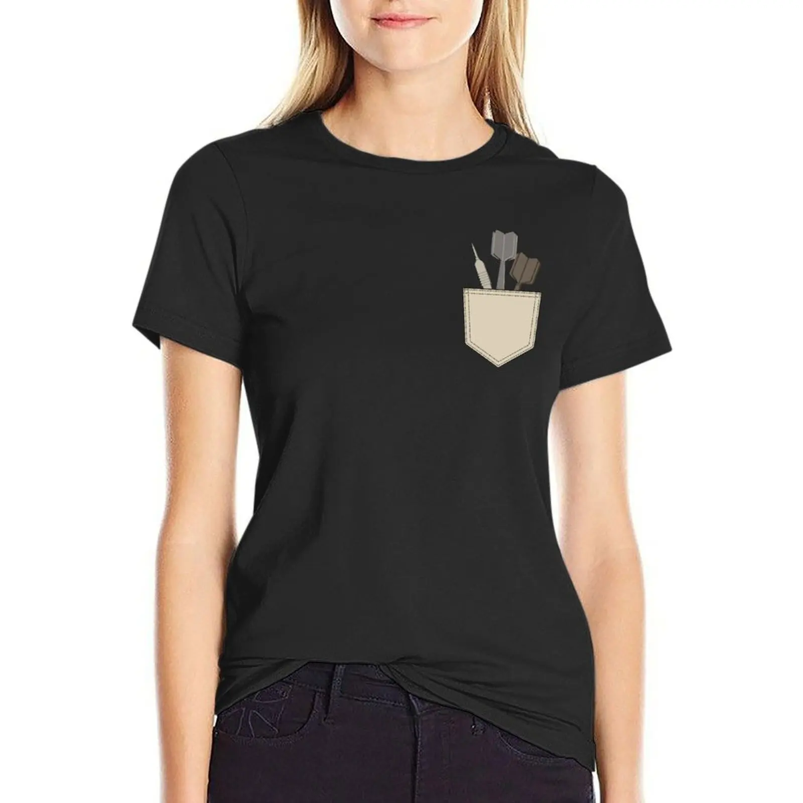 Darter Pocket T-Shirt hippie clothes kawaii clothes luxury designer clothing Women