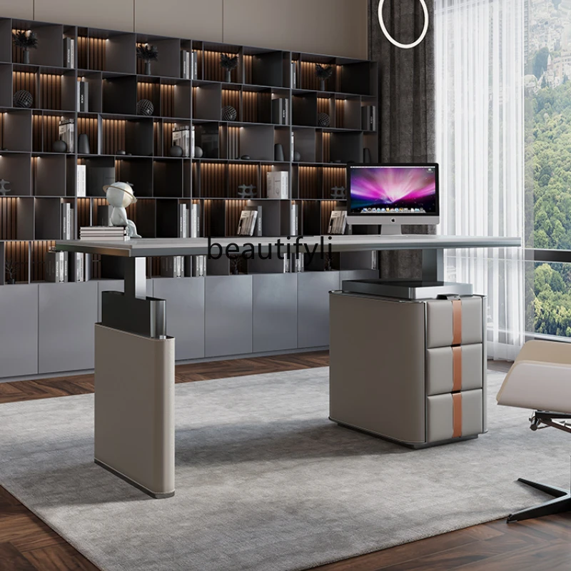 Cxh Smart Electric Lifting Table Workbench Standing Desk Small